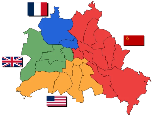 Berlinblokaden (deling av Tyskland)