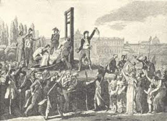 Robespierre and the Rein of terror