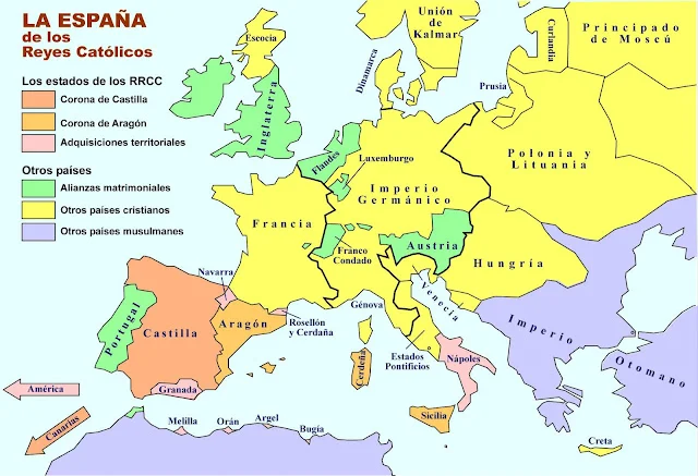 La estrategia matrimonial de los Reyes Católicos en Europa