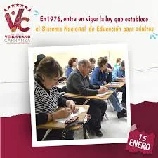 Ley Nacional de Educación para Adultos