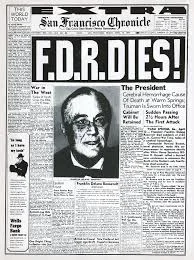 The Death of FDR