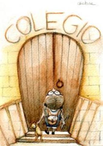 el primer dia de colegio