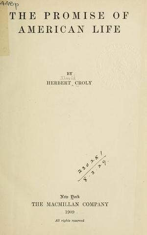 The Promise of American Life