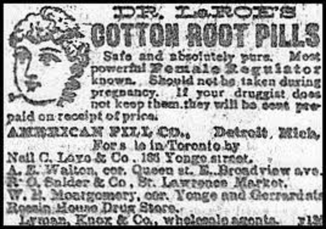 Congress Passes Comstock Laws