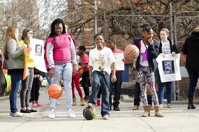Kids' Silent Protest