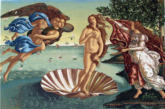 Sandro Botticelli paints Birth of Venus