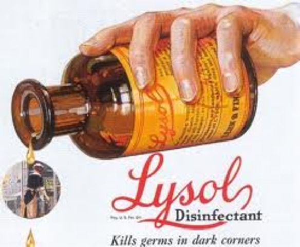 Lysol, Popular Contraceptive