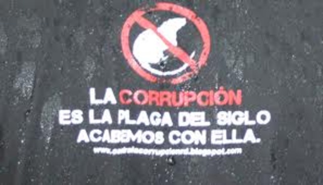 PROTESTAS CONTRA CORRUPCION ADMINISTRATIVA