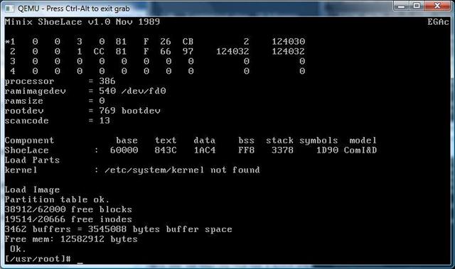 Versión 0.11 de LINUX