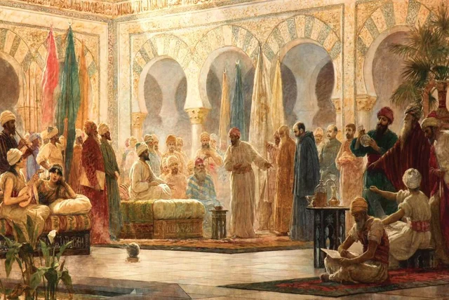 CALIFATO OMEYA CON CAPITAL EN DAMASCO.( HISTORIA UNIVERSAL )