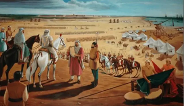 CALIFATO ABASI CON CAPITAL EN BAGDAD.