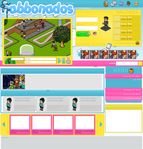 Entra no ar a V14 da Habbonados.