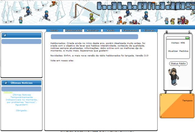 Estréia a Habbonados V2