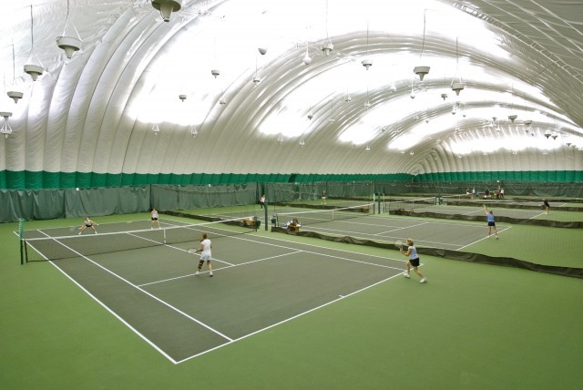 The fifth clue is at the Tennis Bubble