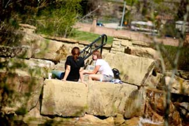 The sixth clue was at the Peaks to plains park