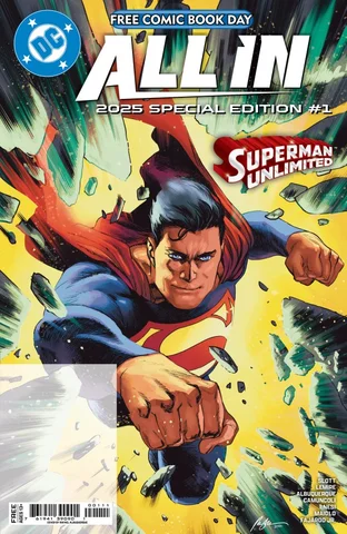 Free Comic Book Day 2025: DC All In / Absolute Universe Special Edition