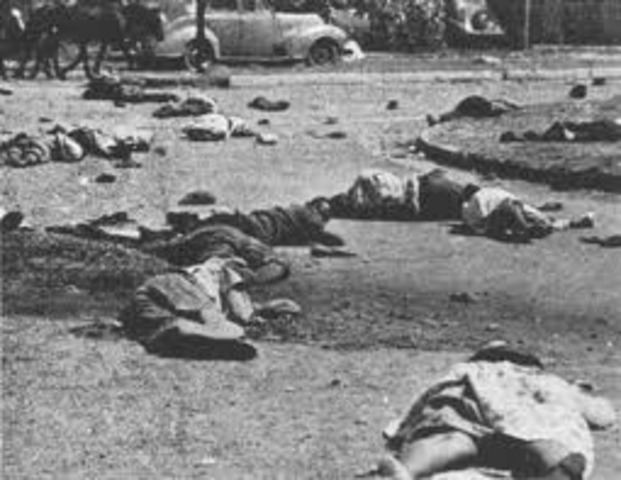 Sharpeville Massacre.