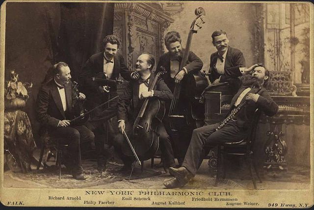 The New York Philharmonic Orchestra was founded.