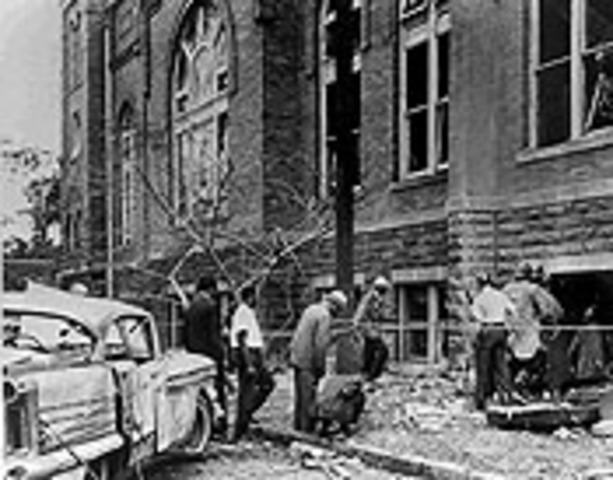 16th Street Baptist Church in Brigmingham Bombed