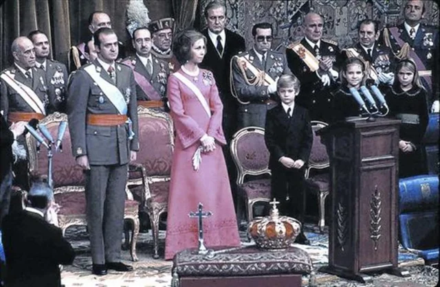 Proclamació de Joan Carles I com a rei