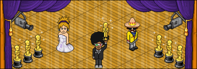 Habbonados ganha o BRONZE no Habbo Oscar.