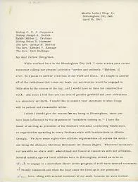 Letter from a Birmingham Jail