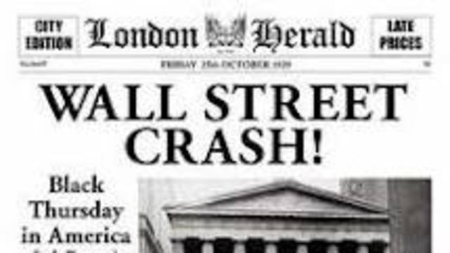Wall Street Crash and Great Depression