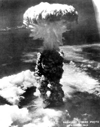 Atomic bom is dropped on Hiroshima