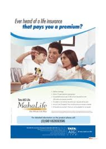 Tata-AIG — a jointventure betweenthe Tata Group andAmerican InternationalGroup Inc (AIG) —marks the Group’sre-entry into insurance.The Group’s insurancecompany, New IndiaAssurance, was nationalisedin 1956.