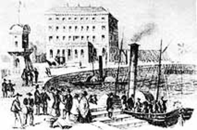 London-Dover railway opened.