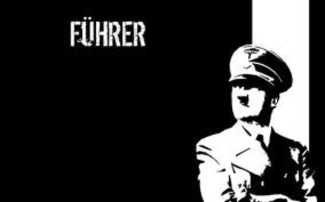 Hitler was introduced as Führer of the Nazi Party