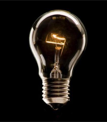 First light buld invented.