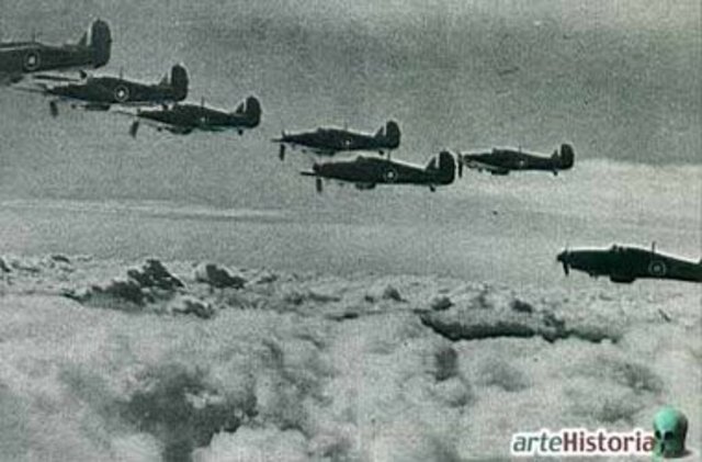 Se produce la batalla de Inglaterra.