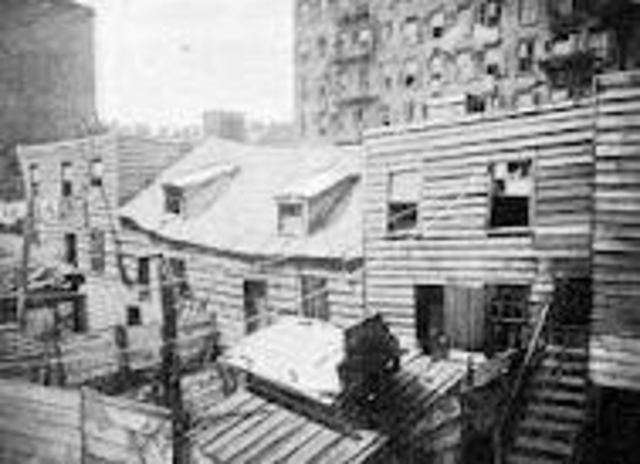 The New York Sate Tenement Act is passed.