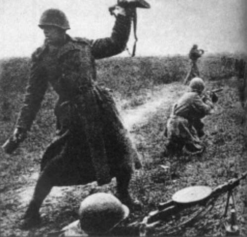 Las derrotas germanas fueron continuas.