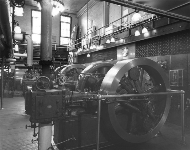 First electric plant built by Thomas Edison in New York