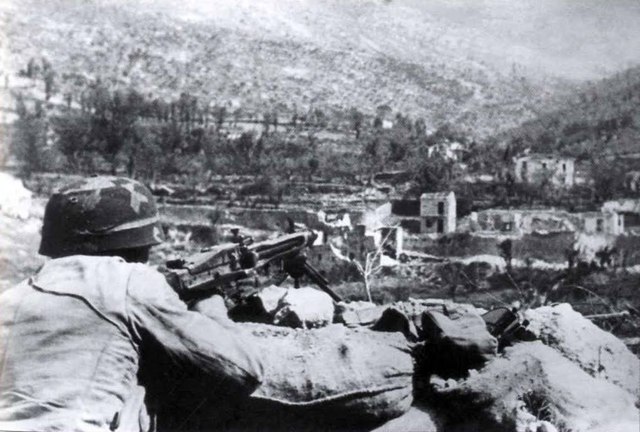 La batalla de Montecassino.