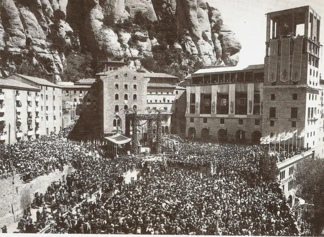 Entronització de la Mare de Déu de Montserrat