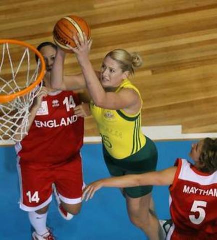 at the basketball team