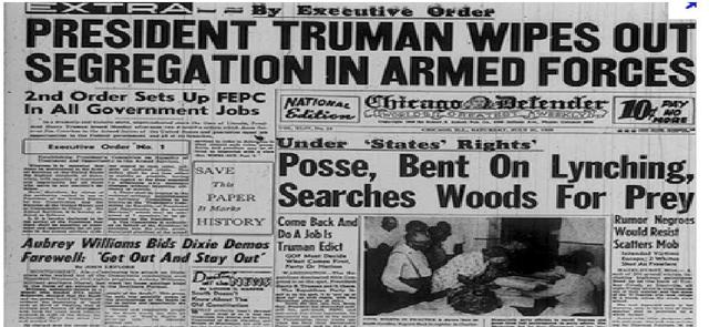 Integration of the Armed Forces