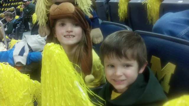 My first Michigan Basketball Game