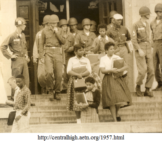 Crisis at Central High School and "Little Rock Nine"