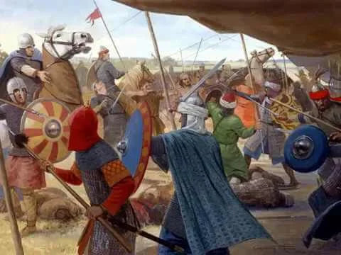 Batalla de Poitiers: Carlos Martel obtiene la victoria en Tours