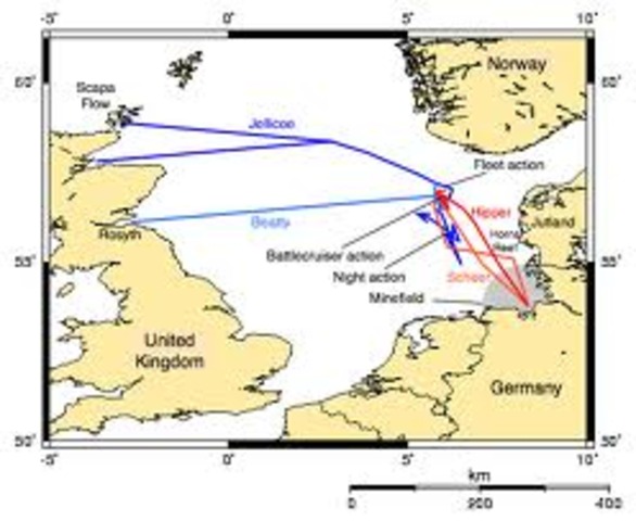 BATALLA DE JUTLANDIA