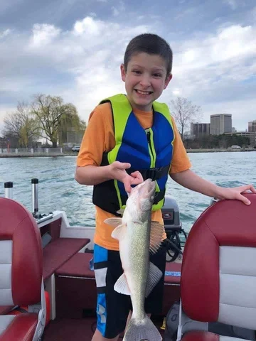 Caught my first fish with dad!