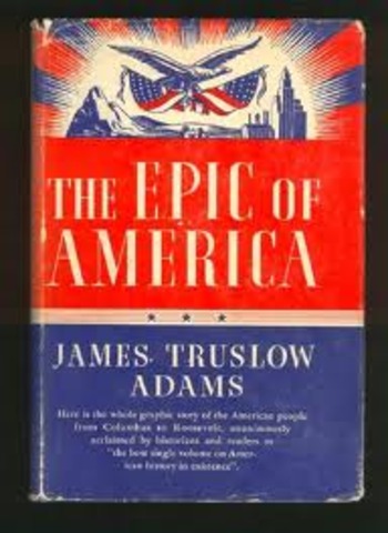 "The Epic of America"