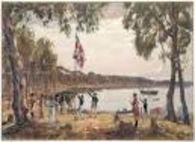 The First Fleet Arrive