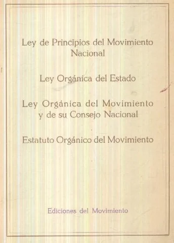 Ley de Principios del Movimiento Nacional