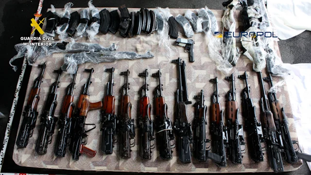 Tráfico de armas en los Balcanes a grupos terroristas europeos