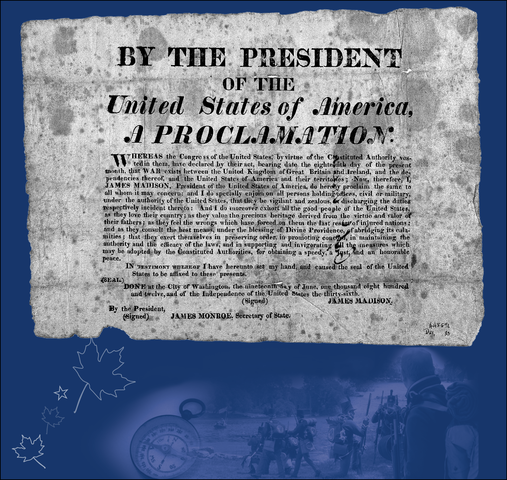 US Declaration of War against Great Britain